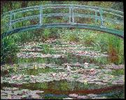 Claude Monet The Japanese Footbridge painting